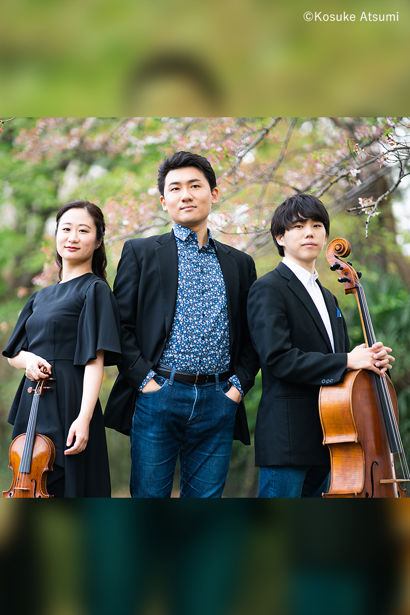 Kosuke Akimoto, Kyoko Ogawa, Yuki Ito（AoiTrio / Piano・Violin・Cello）<