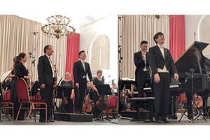 海老原光、金子三勇士 ハンガリー ゲデレー王宮宮殿で開催の「リスト音楽祭」に出演！
