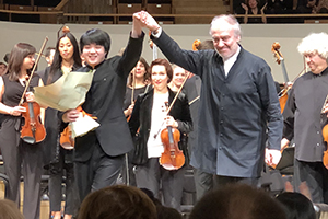 Pianist Mao Fujita appeared in two performances of the 1st Moscow’s Zaryadye International Festival.