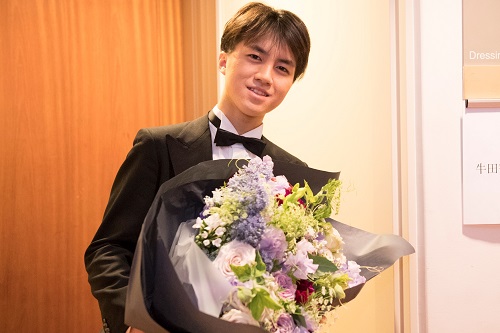 牛田智大 祝デビュー10周年！「花を贈ろう」プロジェクトを実施しました