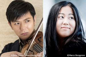 【速報】3月19日(土)樫本大進（ヴァイオリン）＆小菅優（ピアノ） デュオ・リサイタル、急遽開催決定！
