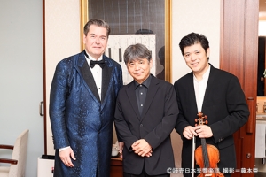 Daishin Kashimoto  premiered　HOSOKAWA’S《Prayer》in Japan