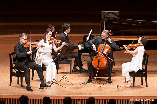 ベンジャミン・シュミット 諏訪内晶子 赤坂智子 イェンス=ペーター・マインツ ソン・ミンス